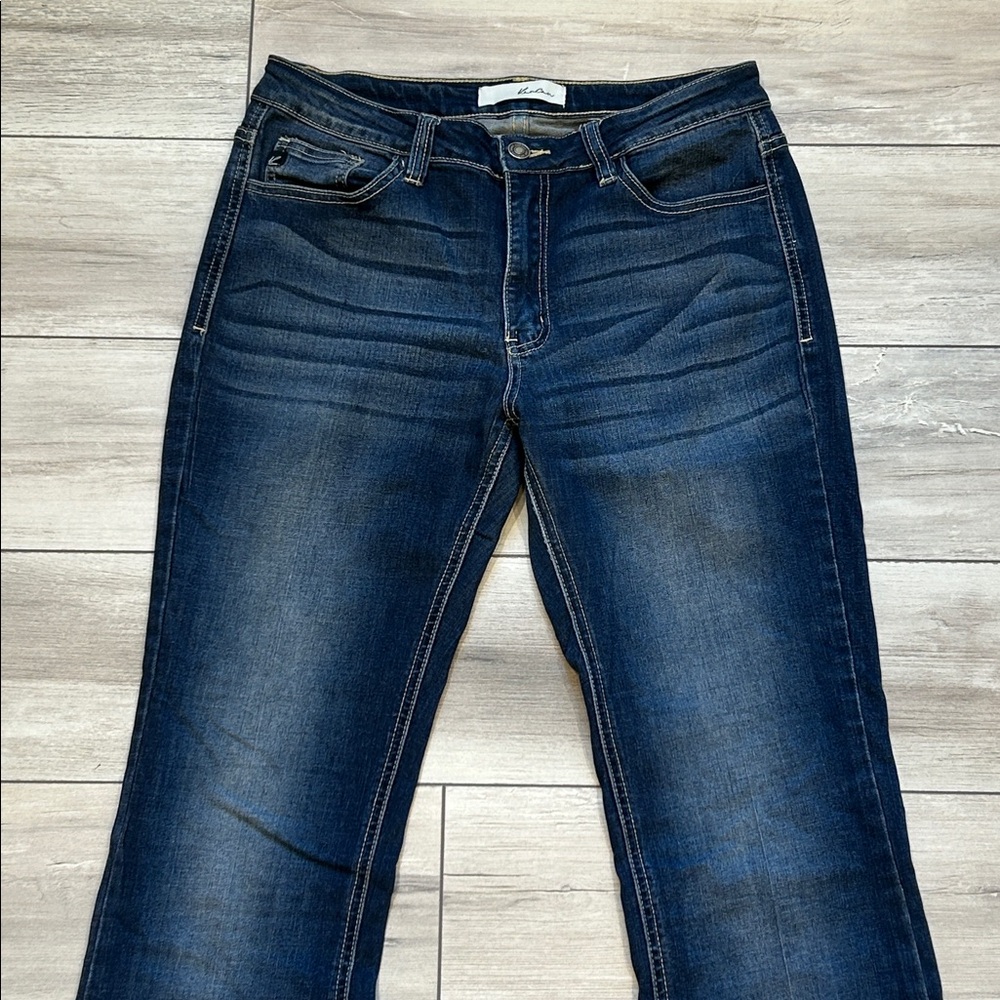 KanCan flare leg jeans size 28 long tall - Picture 2 of 9